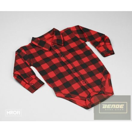 MROFI ingbody piros-feketemintás-ROGER 56-92