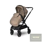 Lorelli Reya 3az1-ben multifunkciós babakocsi átfordítható tolókarral + Joy autóshordozó - green