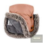 PETITE&MARS Kesztyű / Kézmelegítő babakocsira Furry Pastel Peach