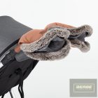 PETITE&MARS Kesztyű / Kézmelegítő babakocsira Furry Pastel Peach