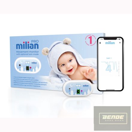 Milian légzésfigyelő PRO Bluetooth One 1db érzékelőlappal