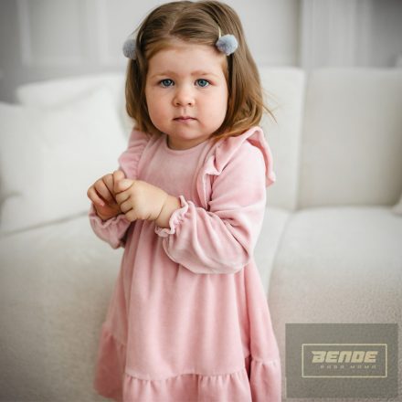 EEVI Fluffy Tails kislány ruha -rózsaszín