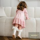 EEVI Fluffy Tails kislány ruha -rózsaszín