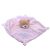 Macis plüss alvókendő 28 cm/rózsaszín