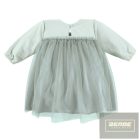 EEVI hosszu ujjú tüll ruha Ceremony zöld