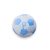 Baby Bruin csörgő plüss labda 12,5 cm-kék