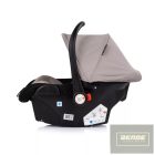 Chipolino Amore autóshordozó adapterrel 40-87cm - Latte