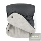PETITE&MARS Kesztyű / Kézmelegítő babakocsira Jasie Charcoal Grey