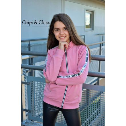 Chipi & Chips nagylány  kardi,rózsaszín-bolyhos FASHION