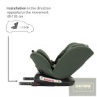 Lorelli Capella autósülés ISOFIX 40-150cm - Pink