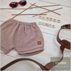 Zyzio&Zuzia Fiú nyári muszlin alsó-barna