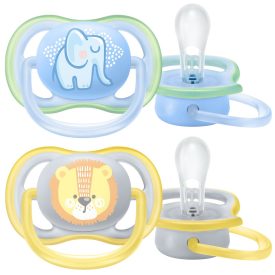   Philips AVENT SCF085/01 Ultra air játszócumi Pastel 0-6 hó fiús 2 db