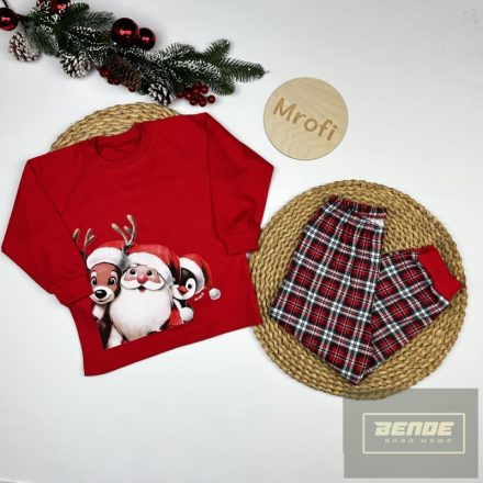 Mrofi Karácsonyi pizsama 92-104