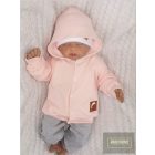 Zyzio&Zuzia átmeneti pamut kabát rózsaszín