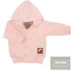 Zyzio&Zuzia átmeneti pamut kabát rózsaszín
