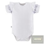 EEVI botanic rövid ujjú  body -fehér-kék