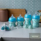 Tommee Tippee újszülött cumisüveg szett - Advanced Anti-Colic 9 db-os kék 0+