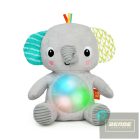 BRIGHT STARTS Plüss játék zenélő világító Hug-a-bye Baby™ elefánt 0hó+