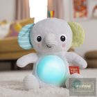 BRIGHT STARTS Plüss játék zenélő világító Hug-a-bye Baby™ elefánt 0hó+