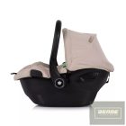Chipolino Pearl autóshordozó adapterrel 40-87 cm -Latte