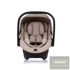 Chipolino Pearl autóshordozó adapterrel 40-87 cm -Latte