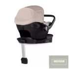 Chipolino Pearl autóshordozó adapterrel 40-87 cm -Latte