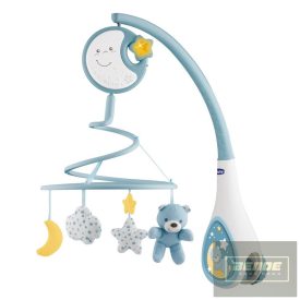   CHICCO Next 2 Dreams zenélő forgóka - éjszakai fény -kék