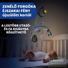 CHICCO Next 2 Dreams zenélő forgóka - éjszakai fény -kék