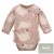 EEVI Cool Beary kisfiú hosszú ujjú átlapolós body bézs