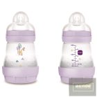 MAM cumisüveg Anti-Colic 0+  Matt 160ml lányos
