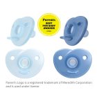 Philips Avent SCF099/21 Soothie szilikon játszócumi 0-6 hó fiús - 2 db