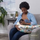 Chicco Boppy Deluxe szoptatós párna-formatartó töltettel -Wild Flower