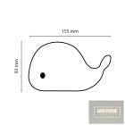 ASALITE LED Éjjeli Lámpa Delfin 1W-éjszakai fény