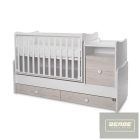 Lorelli Trend PLUS kombi ágy 70x165 cm - White String