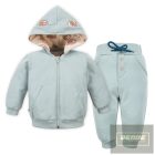 EEVI Cool Beary  kisfiú 2 részes szabadidő együttes -kék