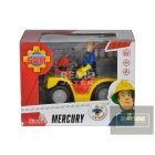  Sam a tűzoltó Mercury quad figurával - 11 cm