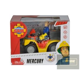  Sam a tűzoltó Mercury quad figurával - 11 cm
