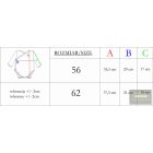 Nicol bordázott anyagú ,hosszu ujjú átlapolós body Lala-216096