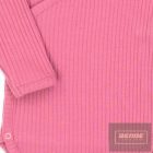 Nicol bordázott anyagú ,hosszu ujjú átlapolós body Lala-216096