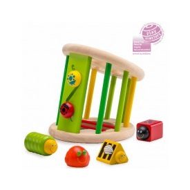 Formakereső fa doboz kerek- rovarok 2év+