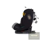 Chipolino Techno iGrow autósülés Isofix 40-150cm - noir