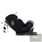 Chipolino Techno iGrow autósülés Isofix 40-150cm - noir