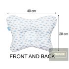 Prémium  laposfejűség elleni párna kék felhők