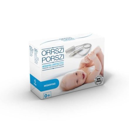 Nosko Baby orrszívó műanyag szett, 1 db  +ajándék Nosko baby izotóniás tengervizes orrspray 30ml