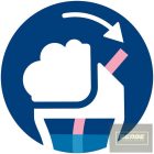 Philips AVENT SCF796/02 Itatópohár rugalmas szívószállal 200ml lányos