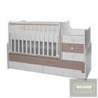 Lorelli Maxi Plus kombi ágy 70x160 -White & Amber ÚJ