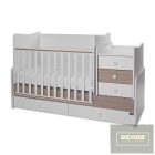 Lorelli Maxi Plus kombi ágy 70x160 -White & Amber ÚJ
