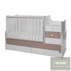 Lorelli Maxi Plus kombi ágy 70x160 -White & Amber ÚJ