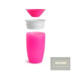 Munchkin itatópohár Miracle Cup 296ml 12hó rózsaszín