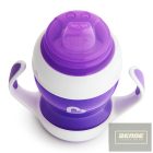 Munchkin tanulópohár Gentle 118ml 4hó lila